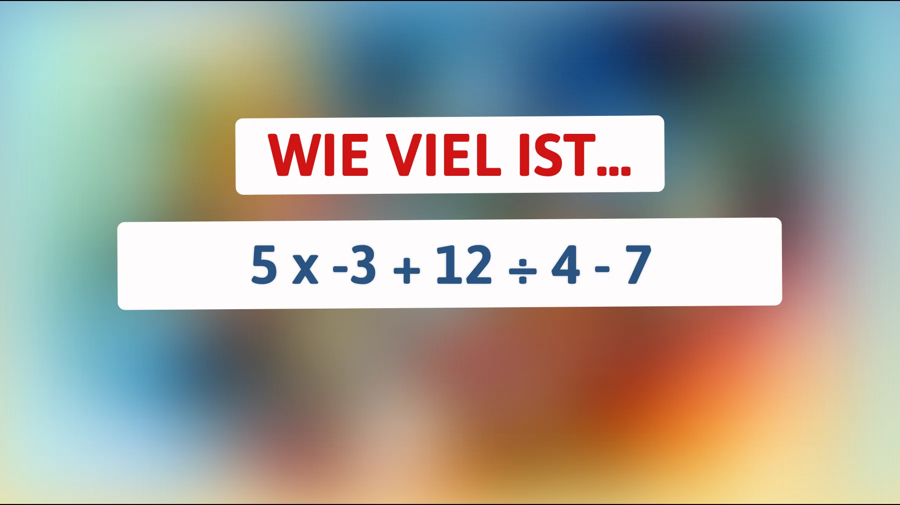 Das Rätsel, das nur 1% der klügsten Köpfe auf Anhieb lösen können – gehörst du dazu?"