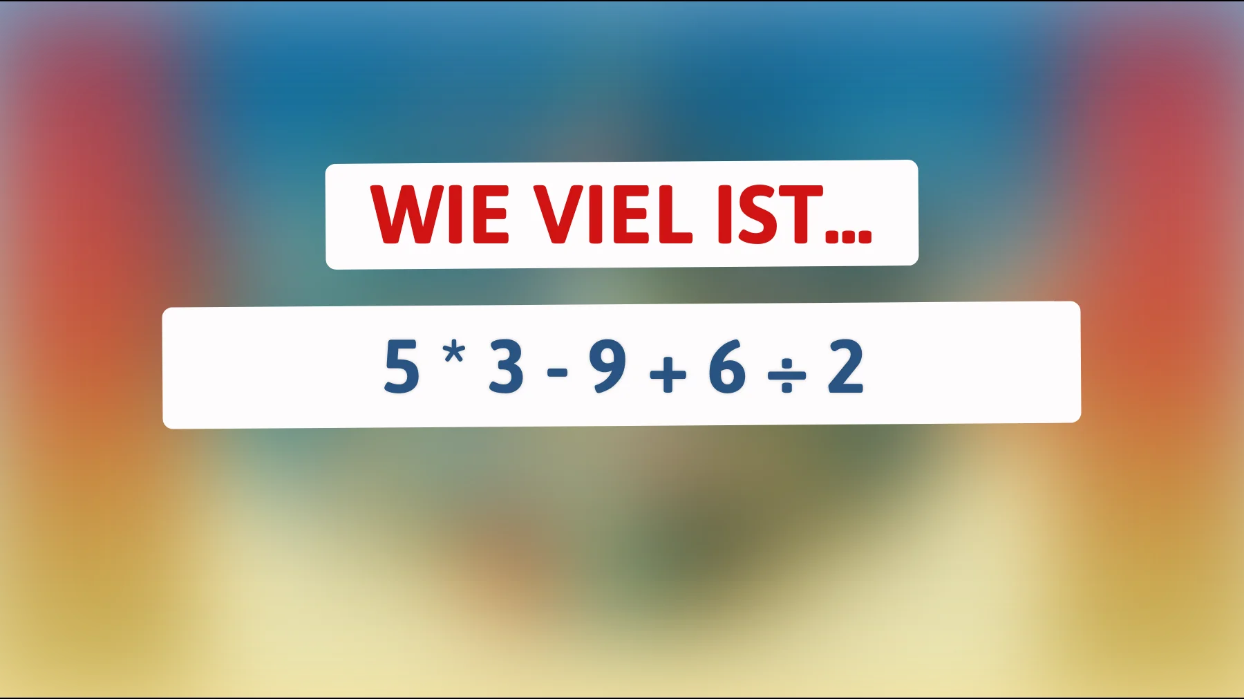Nur 1% der Menschen können dieses Mathematik-Rätsel lösen – sind Sie dabei?"