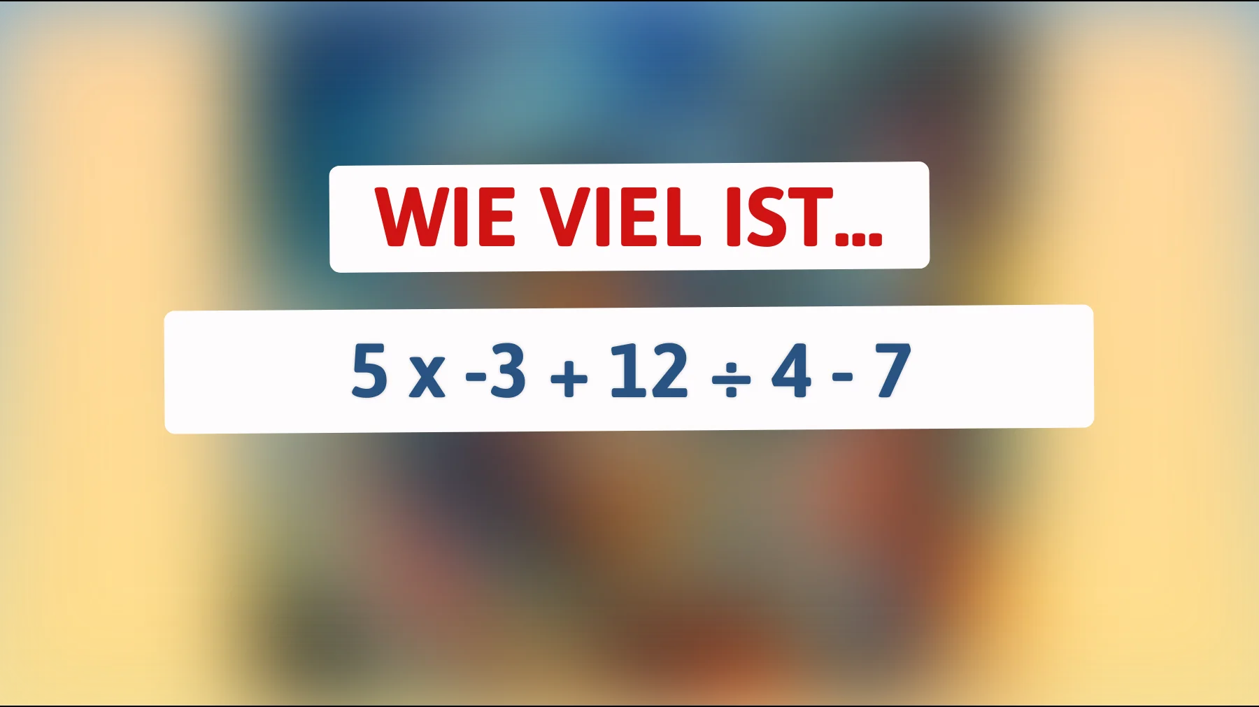 Nur für echte Genies: Knackst du diese knallharte Gleichung?"