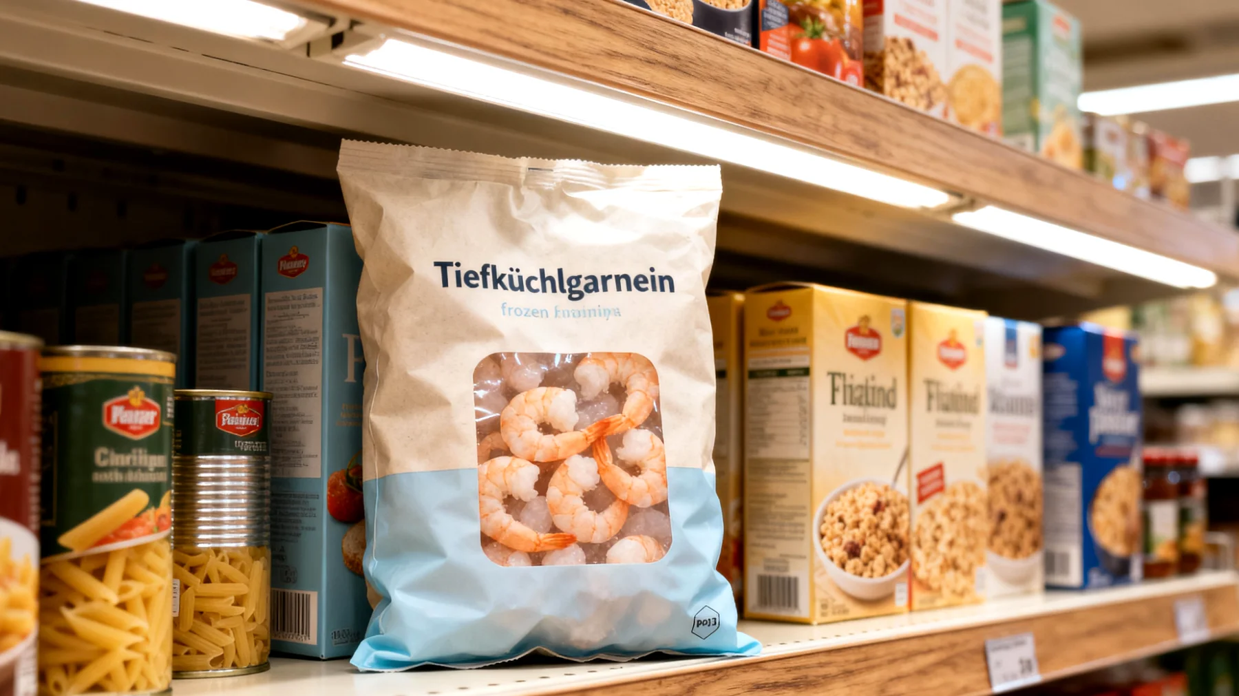 Tiefkühlgarnelen"